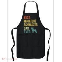 Best Miniature Schnauzer Dad Ever Dog Daddy Fathers Day Apron thumb 0