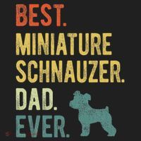 Best Miniature Schnauzer Dad Ever Dog Daddy Fathers Day Beanie thumb 2