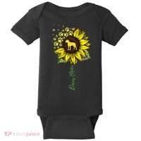 Boxer Mom Sunflower Boxer Dog Gifts Dog Mom Mama Baby Bodysuit thumb 0