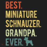 Best Miniature Schnauzer Grandpa Ever Dog Lover Fathers Day Golf Towel thumb 3