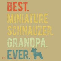 Best Miniature Schnauzer Grandpa Ever Dog Lover Fathers Day Mousepad thumb 1