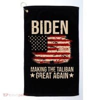 Biden Making The Taliban Great Again Golf Towel thumb 0