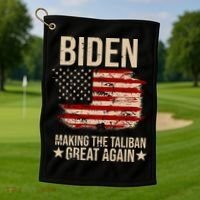 Biden Making The Taliban Great Again Golf Towel thumb 1