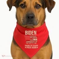 Biden Making The Taliban Great Again USA-Made Doggie Bandana thumb 1