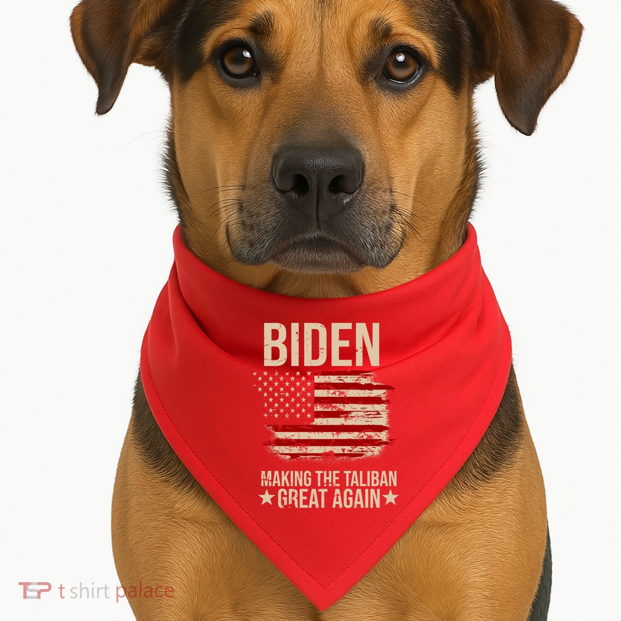 Biden Making The Taliban Great Again USA-Made Doggie Bandana