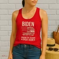Biden Making The Taliban Great Again Women's Tank Top thumb 2