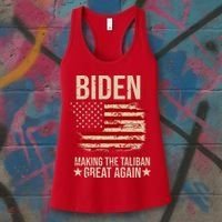 Biden Making The Taliban Great Again Women's Tank Top thumb 3