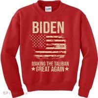 Biden Making The Taliban Great Again Kids Sweatshirt thumb 0
