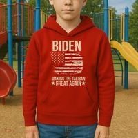 Biden Making The Taliban Great Again Kids Hoodie thumb 2