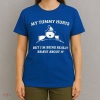 Bear My Tummy Hurts But IM Being Really Brave About It T-Shirt thumb 4
