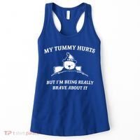 Bear My Tummy Hurts But IM Being Really Brave About It Women's Tank Top thumb 0