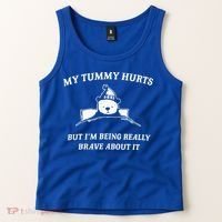 Bear My Tummy Hurts But IM Being Really Brave About It Tank Top thumb 2
