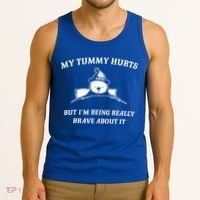 Bear My Tummy Hurts But IM Being Really Brave About It Tank Top thumb 3