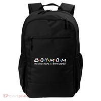 Boy Mom The One Where I'm Outnumbered Backpack thumb 0