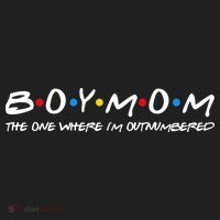 Boy Mom The One Where I'm Outnumbered Tumbler thumb 3