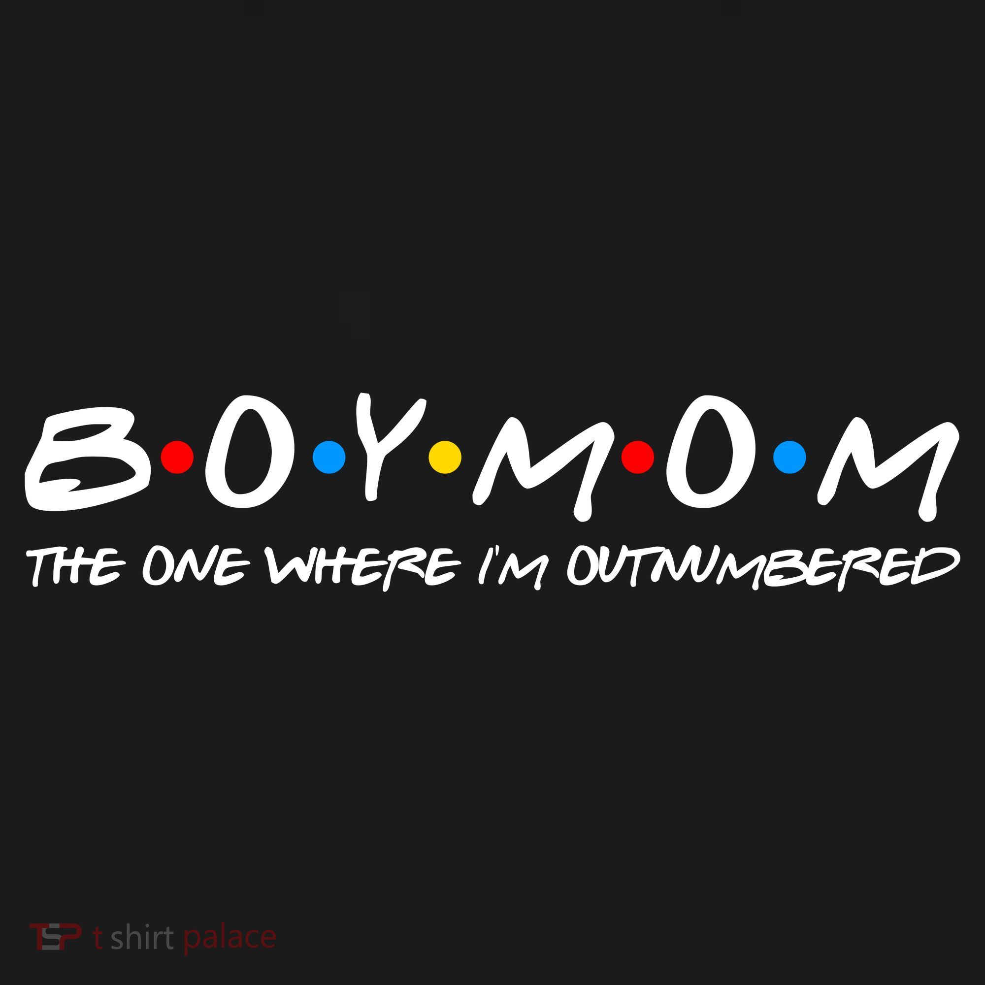 Boy Mom The One Where I'm Outnumbered Ornament