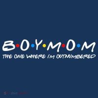 Boy Mom The One Where I'm Outnumbered Mousepad thumb 1