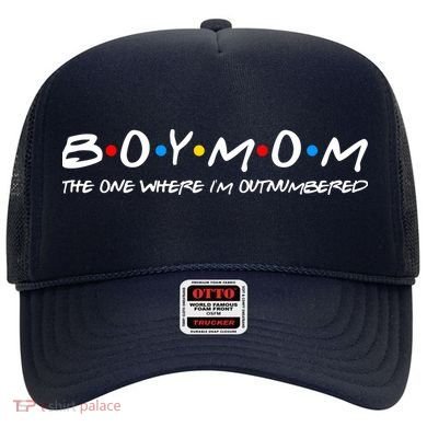 Boy Mom The One Where I'm Outnumbered Hat