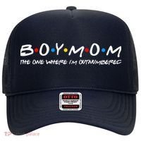 Boy Mom The One Where I'm Outnumbered Hat thumb 0