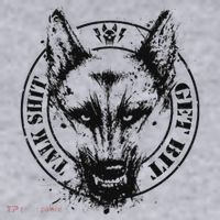 Belgian Malinois Talk Shit Get Bit Women's Sweatshirt thumb 2