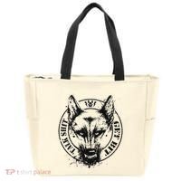Belgian Malinois Talk Shit Get Bit Tote Bag thumb 0
