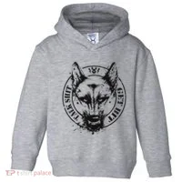 Belgian Malinois Talk Shit Get Bit Toddler Hoodie thumb 0