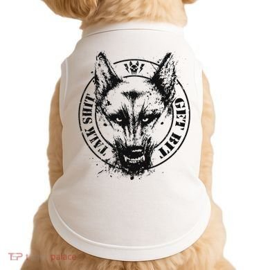 Belgian Malinois Talk Shit Get Bit Doggie Tank