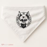 Belgian Malinois Talk Shit Get Bit USA-Made Doggie Bandana thumb 0