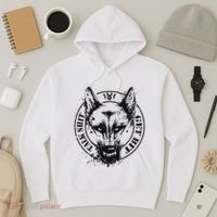 Belgian Malinois Talk Shit Get Bit Hoodie thumb 3
