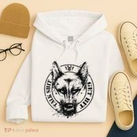 Belgian Malinois Talk Shit Get Bit Hoodie thumb 4