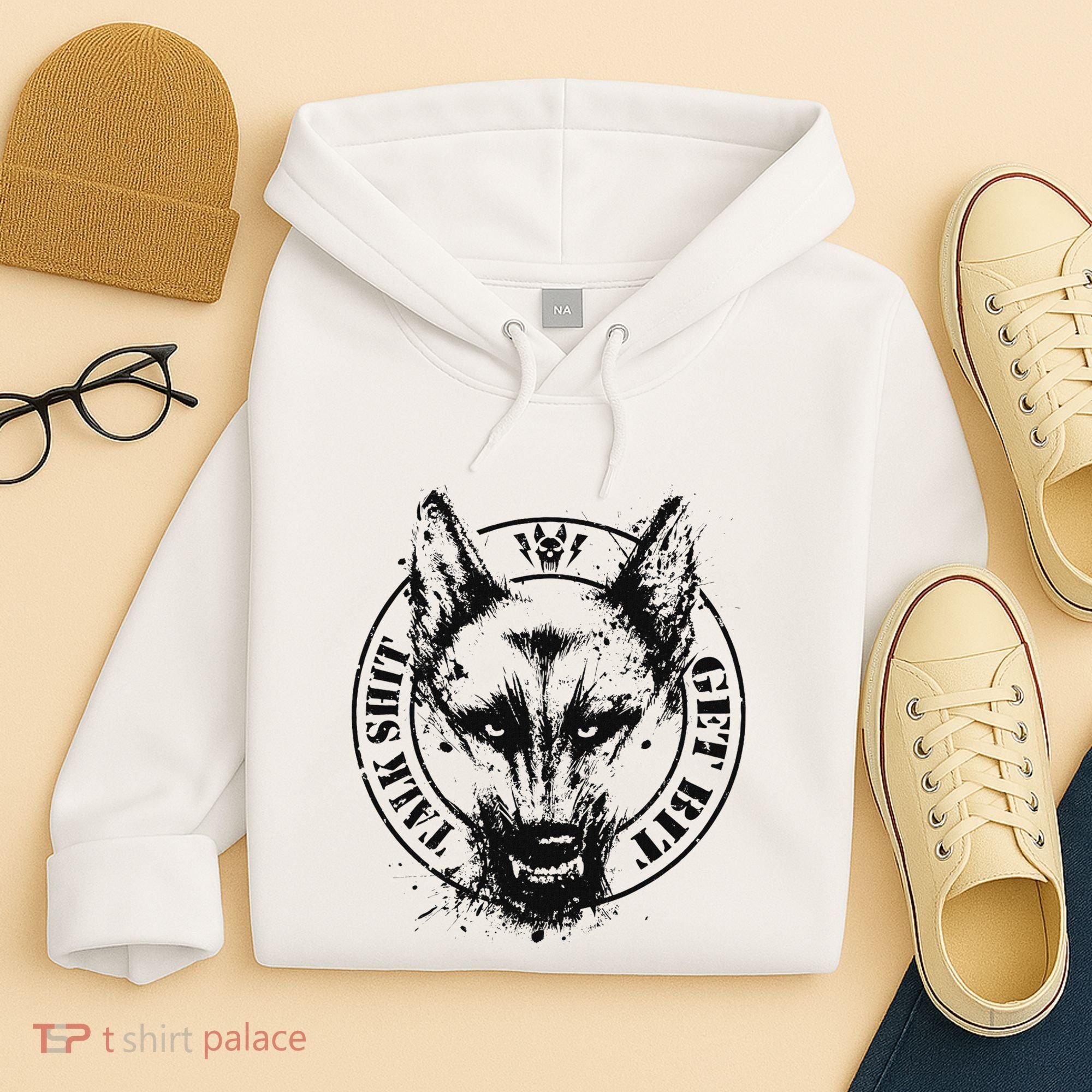 Belgian Malinois Talk Shit Get Bit Hoodie