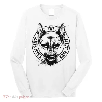 Belgian Malinois Talk Shit Get Bit Long Sleeve Shirt