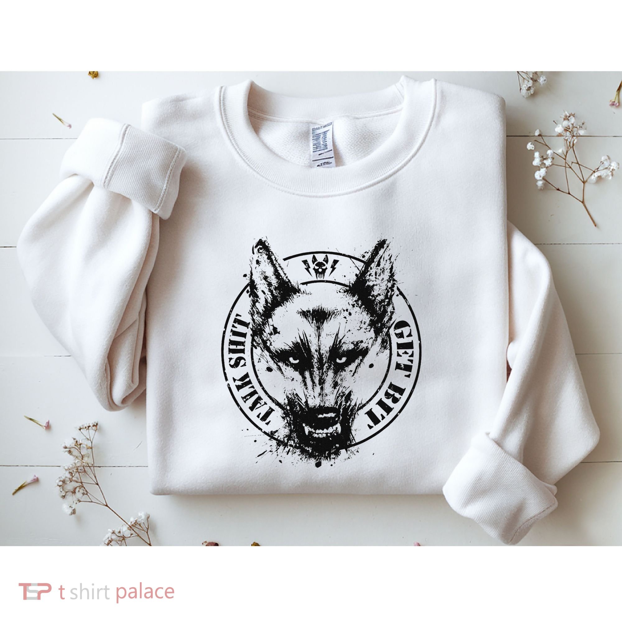 Belgian Malinois Talk Shit Get Bit Sweatshirt