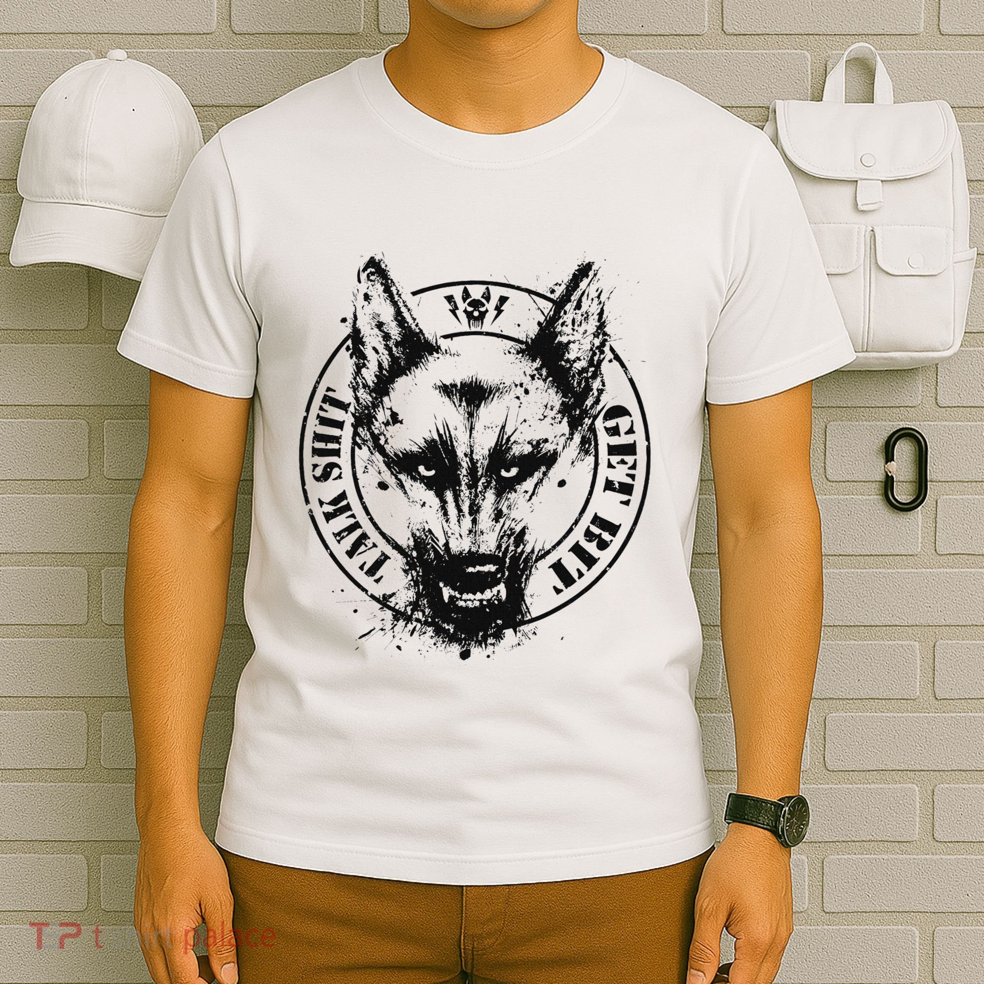 Belgian Malinois Talk Shit Get Bit T-Shirt