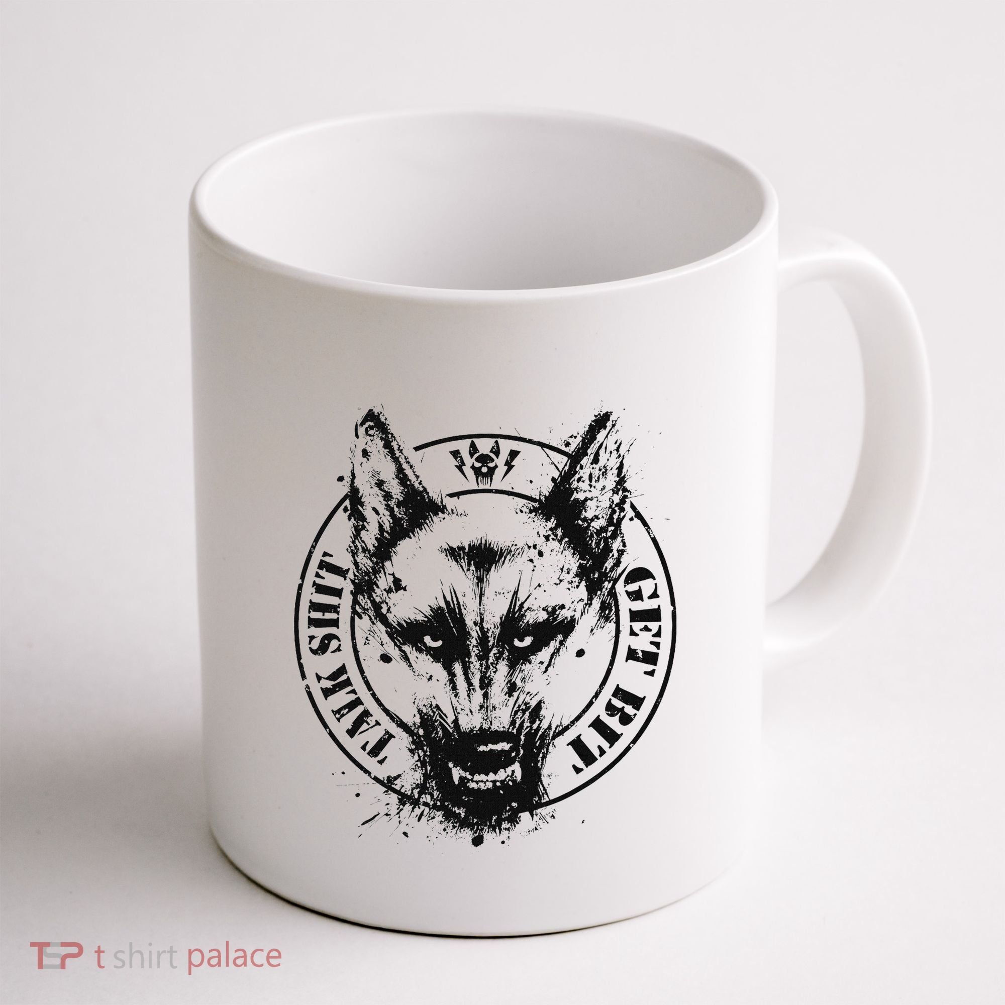 Belgian Malinois Talk Shit Get Bit Coffee Mug
