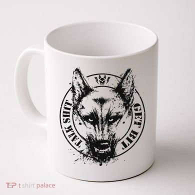 Belgian Malinois Talk Shit Get Bit Coffee Mug