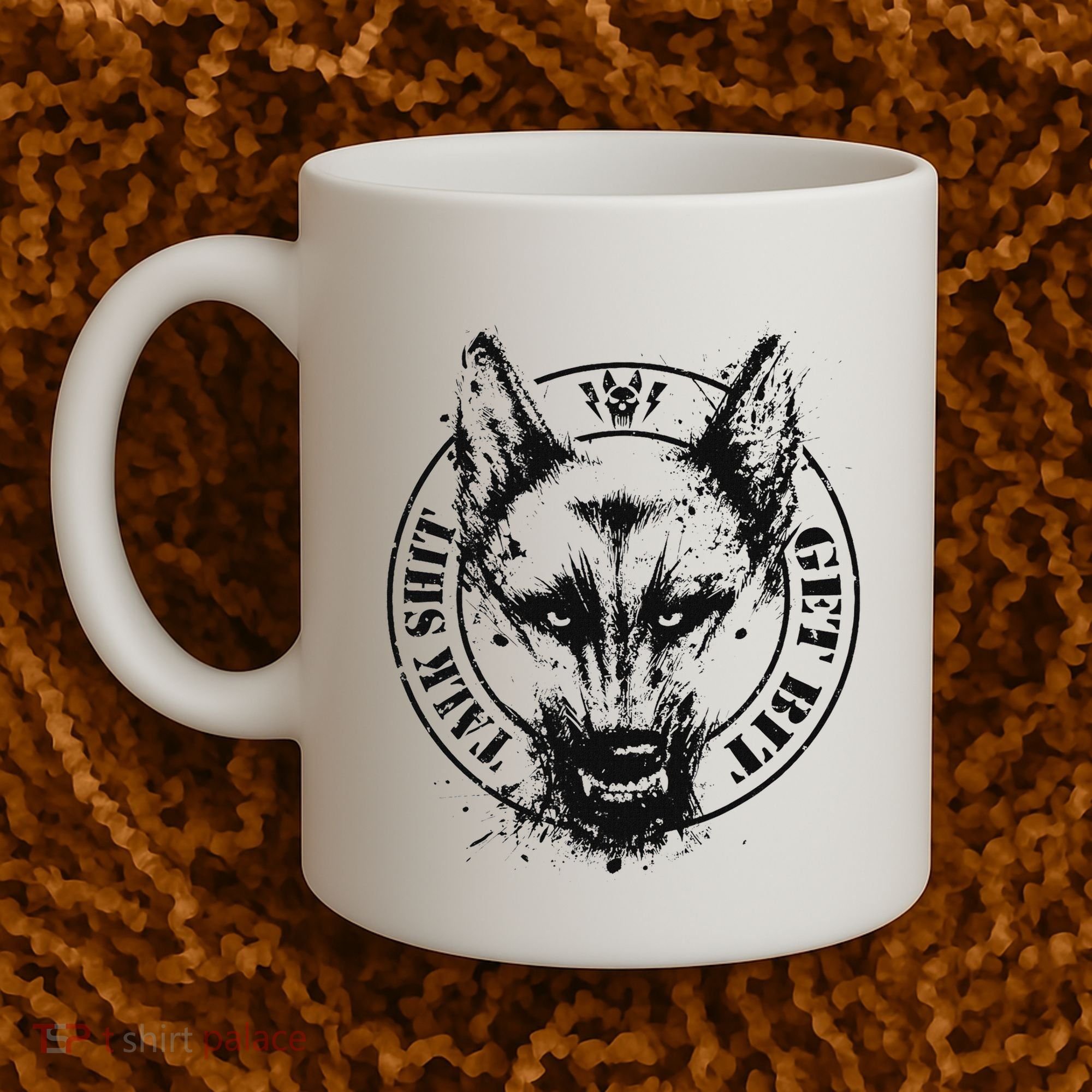 Belgian Malinois Talk Shit Get Bit Coffee Mug