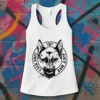 Belgian Malinois Talk Shit Get Bit Women's Tank Top thumb 3