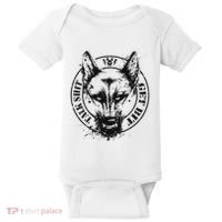 Belgian Malinois Talk Shit Get Bit Baby Bodysuit thumb 0