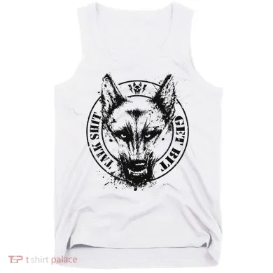 Belgian Malinois Talk Shit Get Bit Tank Top