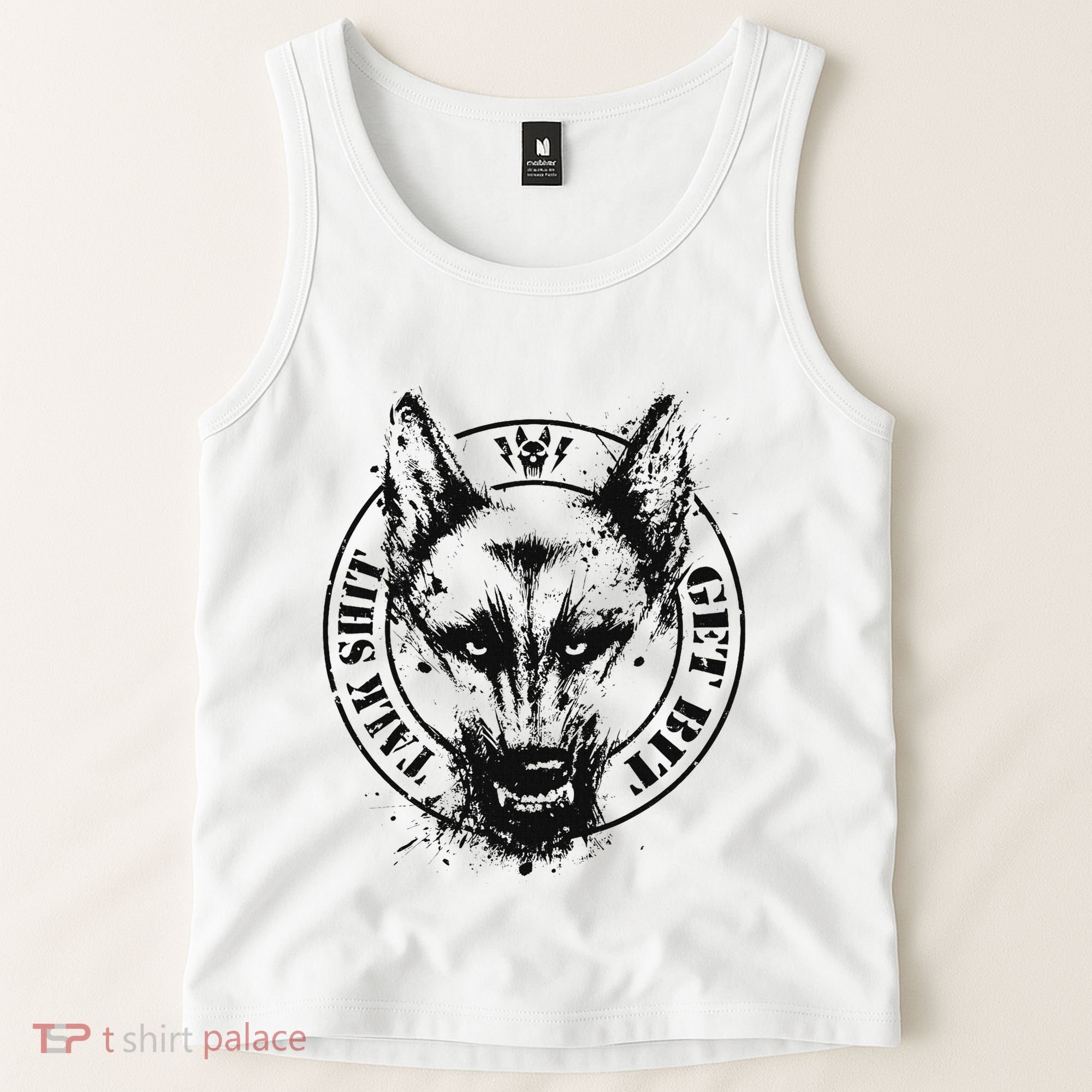 Belgian Malinois Talk Shit Get Bit Tank Top