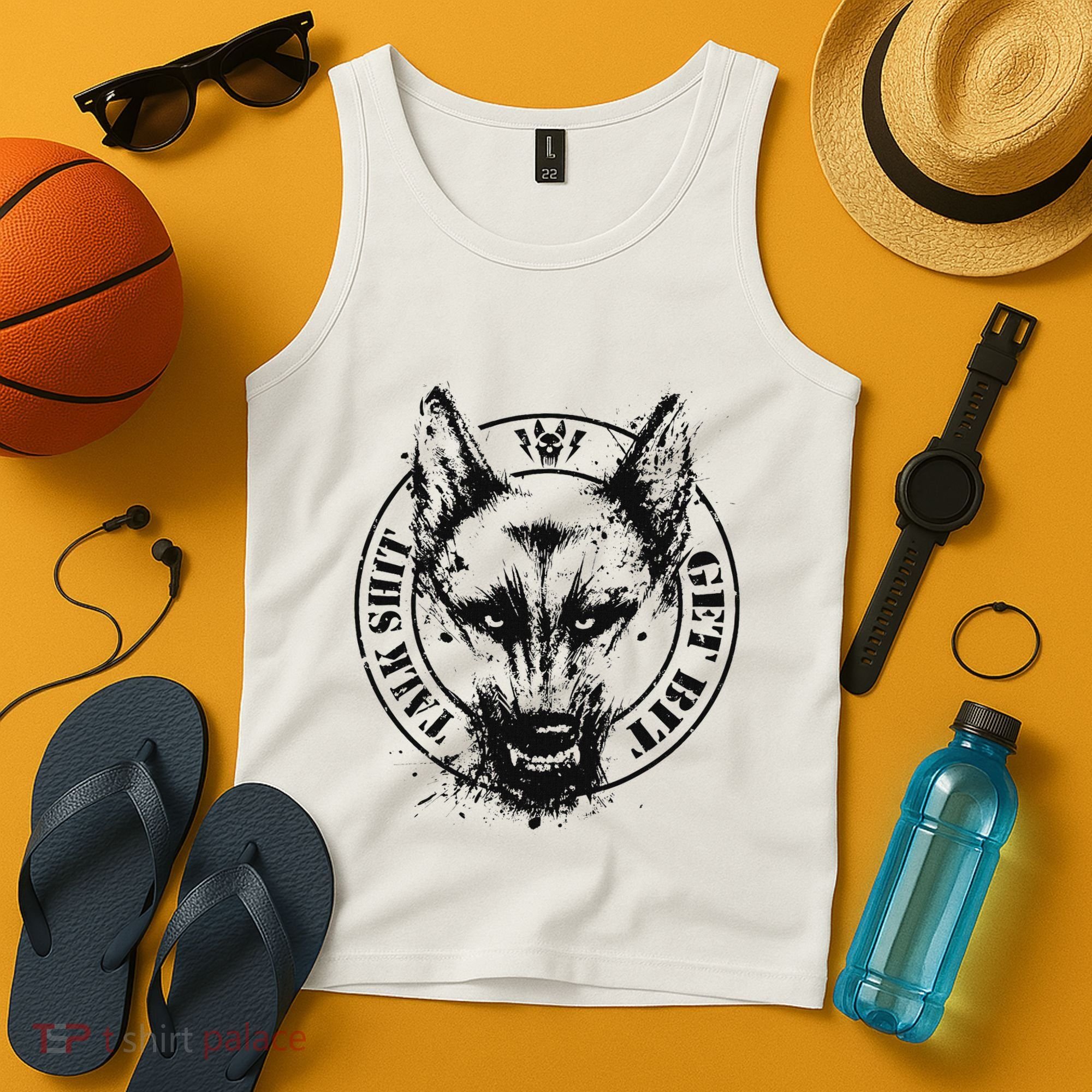Belgian Malinois Talk Shit Get Bit Tank Top