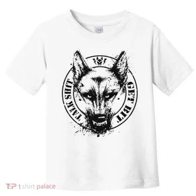 Belgian Malinois Talk Shit Get Bit Toddler T-Shirt