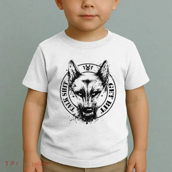 Belgian Malinois Talk Shit Get Bit Toddler T-Shirt