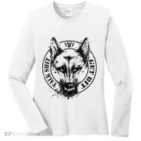 Belgian Malinois Talk Shit Get Bit Women's Long Sleeve Shirt thumb 0