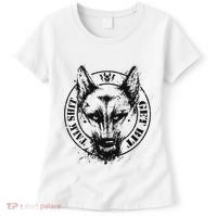 Belgian Malinois Talk Shit Get Bit Women's T-Shirt thumb 0
