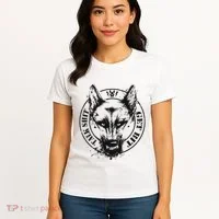Belgian Malinois Talk Shit Get Bit Women's T-Shirt thumb 4