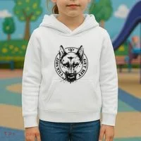 Belgian Malinois Talk Shit Get Bit Kids Hoodie thumb 3