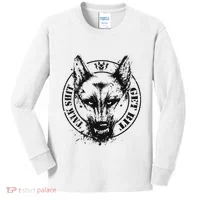 Belgian Malinois Talk Shit Get Bit Kids Long Sleeve Shirt thumb 0