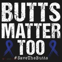 Butts Matter Too Save The Butts Colon Cancer Awareness Gift Bucket Hat thumb 4